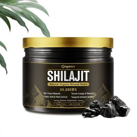 Mise en scène publicitaire de Orgmax — Résine de Shilajit