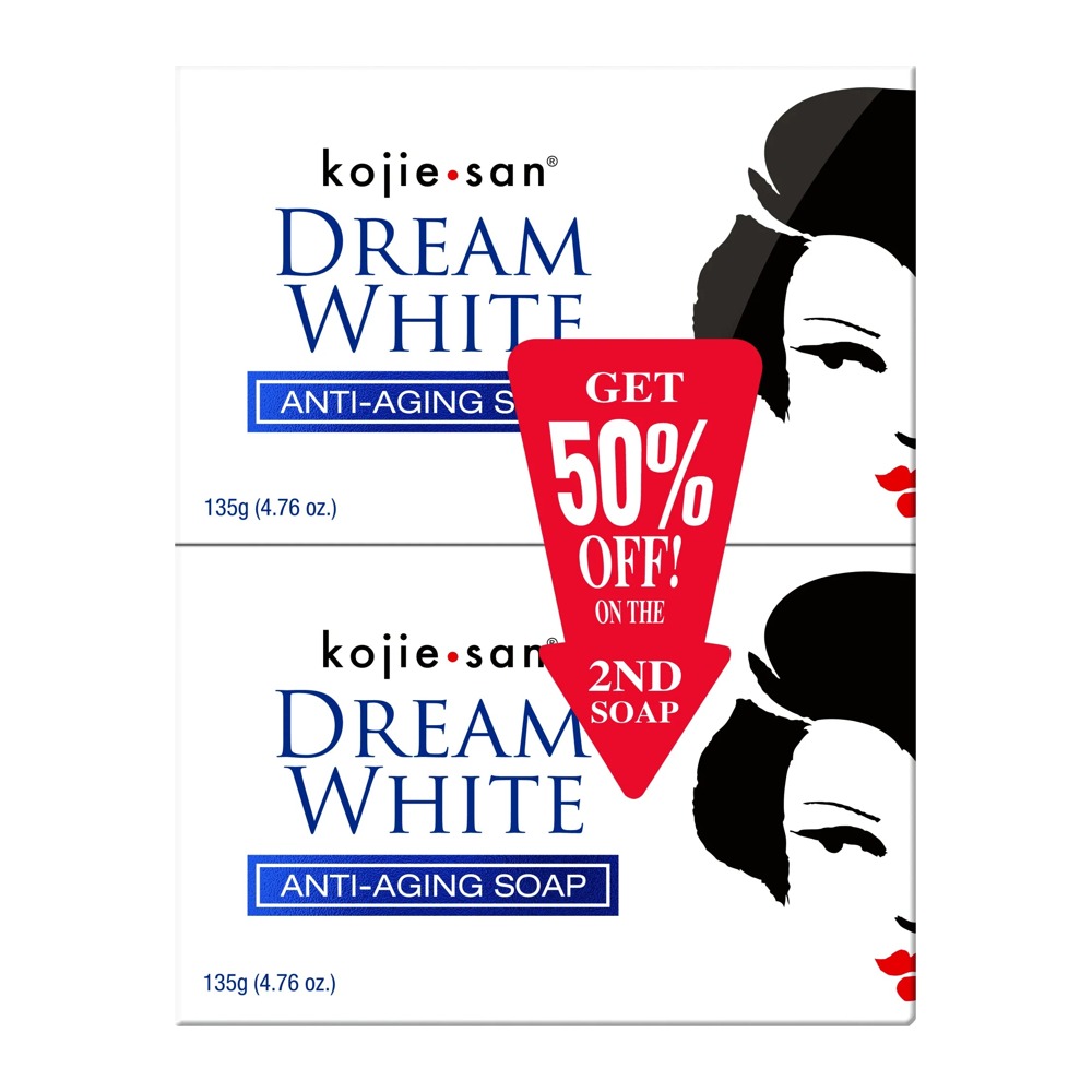 Kojie San DreamWhite — Duo de savons
