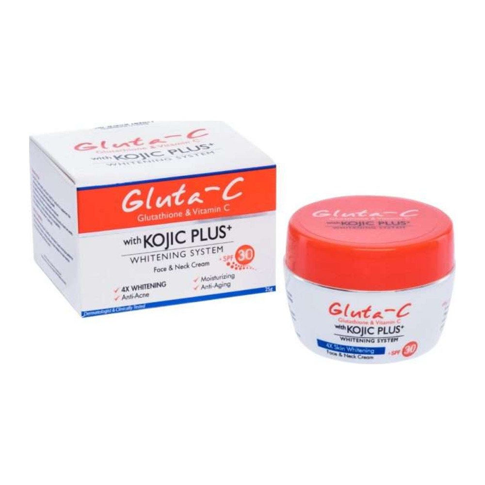 Gluta-C — Kojic Plus+ Face & Neck Cream SPF 30